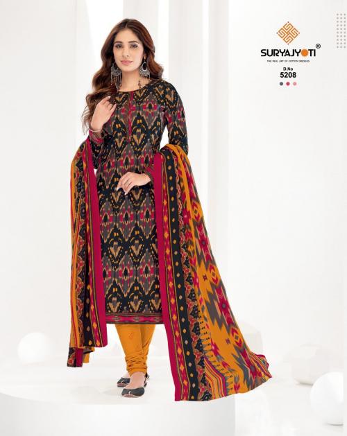 Suryajyoti Trendy Cottons 5208 Price - 530