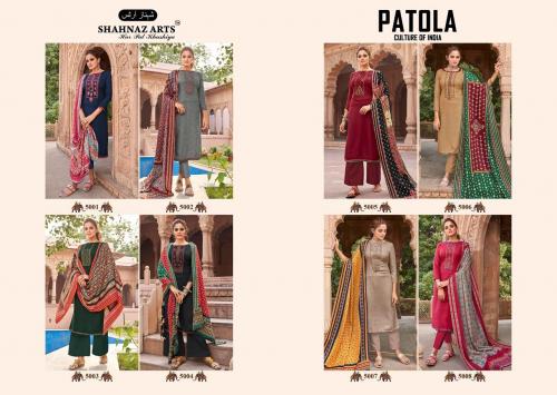 Shahnaz Arts Patola Culture Of India 5001-5008 Price - 6088