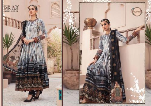 Fair Lady Maria B Lawn 13004 Price - Chiffon Dup-775 , Cotton Dup-849	