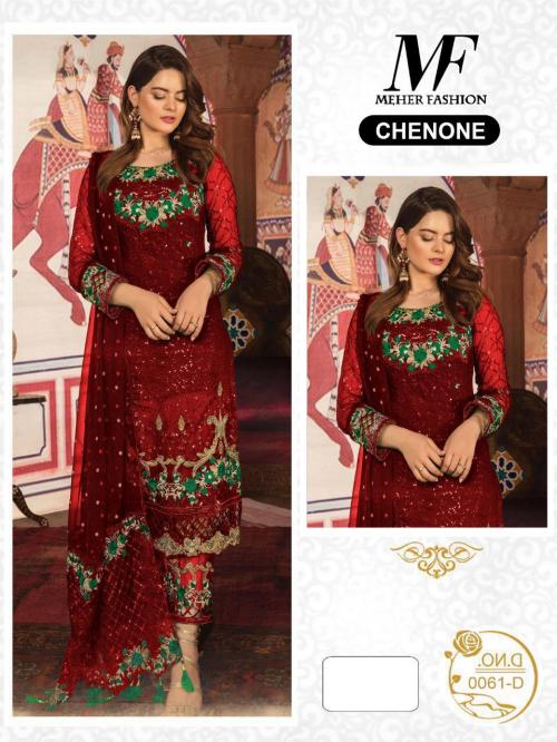 Meher Fashion 061 D Price - 1300