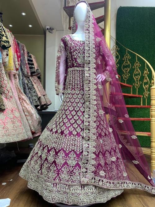 Bollywood Designer Heavy Net Gown C Price - 5499