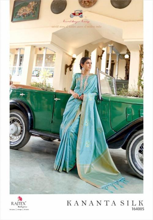 Rajtex Saree Kananta Silk 164005 Price - 1495