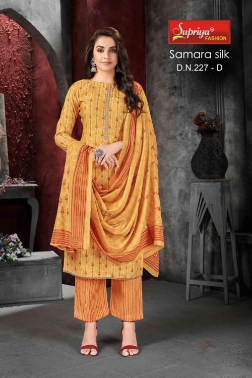 Supriya Fashion Samara Silk 227-D Price - 1045