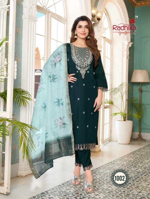 Radhika Lifestyle Kasturi Vol-1 1002 Price - 1149