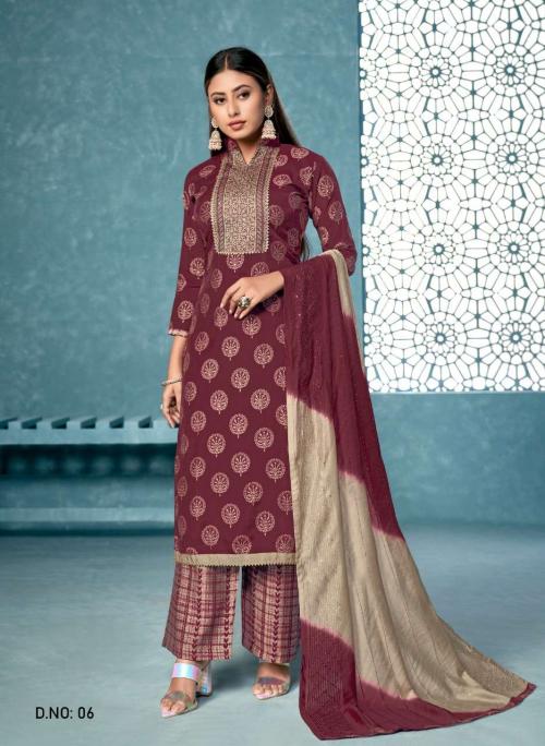 LT Fabric Nitya Glorious Print 06 Price - 1050
