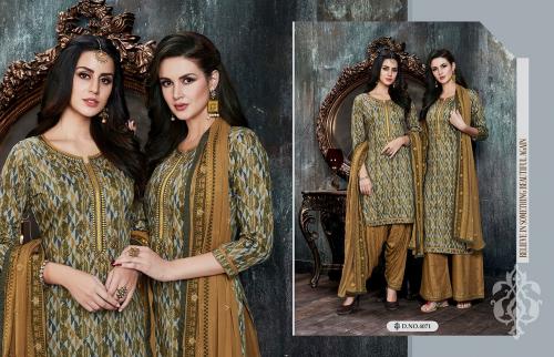 Kessi Fabrics Colours By Patiala House 4071