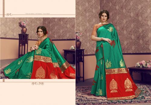 Yadu Nandan Fashion Nevanta Silk wholesale saree catalog