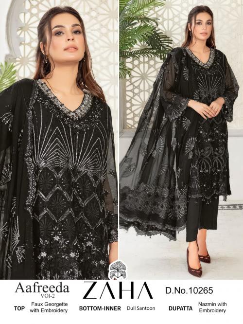 ZAHA AAFREEDA VOL-02 10265 Price - 1425