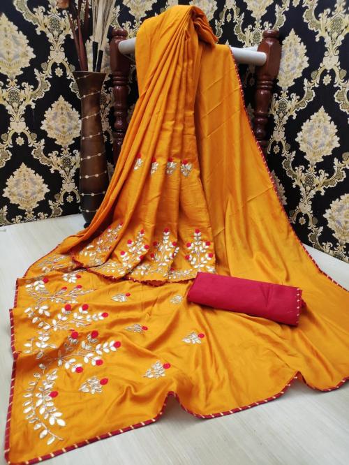 Gota Patti Saree Rangeela F Price - 800