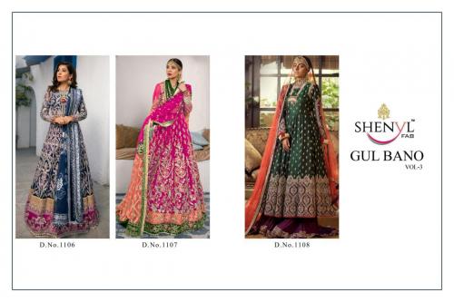 Shenyl Fab Gul Bano 1106-1108 Price - 4497