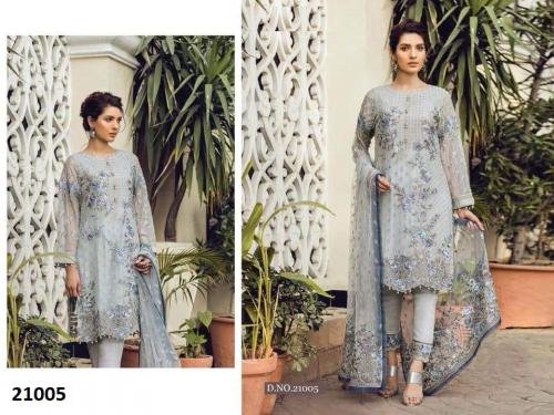 21005 Colors Georgette Embroidered Traditional Suits