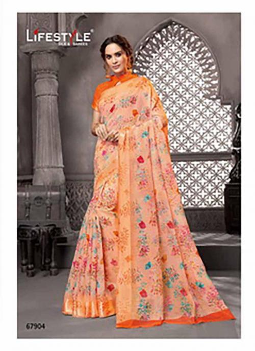 Lifestyle Saree Pravina Cotton 67904 Price - 606