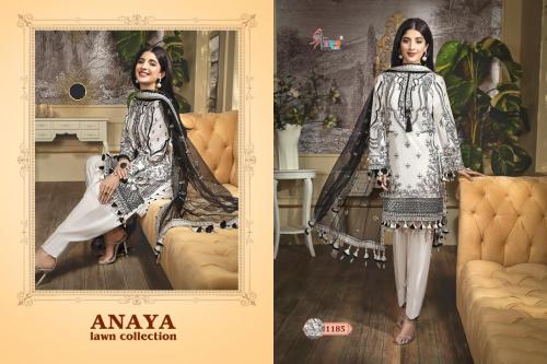 Shree Fabs Ananya Lawn Collection 1185 Price - 1199