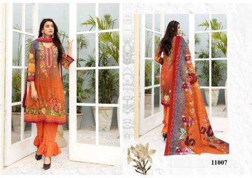 Iris Vol-11 Karachi Cotton 11007 Price - 449