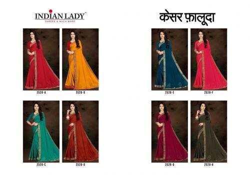 Indian Lady Kesar Faluda 2528 Colors  Price - 3720