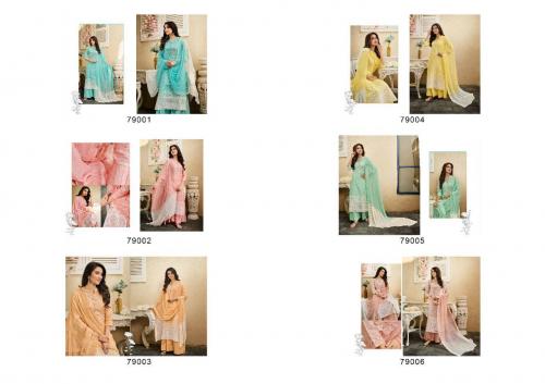 Relssa Fabrics Anupama 79001-79006 Price - 14000