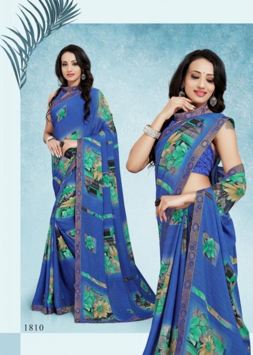 Kodas Sitka Saree Dilnashree Pattron 1810 Price - 375