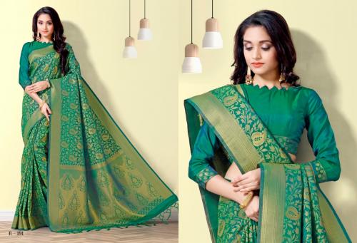 Aura Saree Meher Silk R-191 Price - 1295