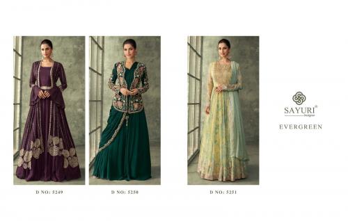 Sayuri Designer Evergreen 5249-5251 Price - 8697