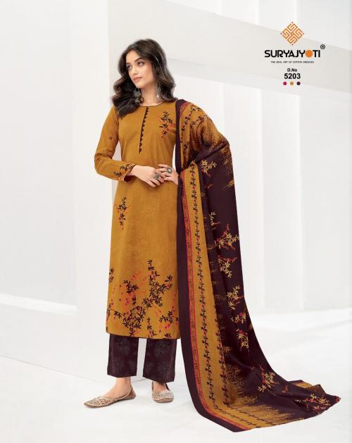 Suryajyoti Trendy Cottons 5203 Price - 530