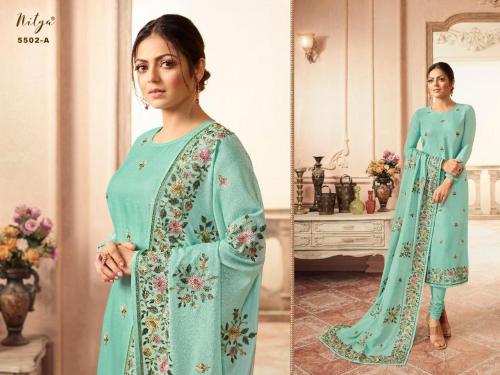 Lt Fabrics Nitya Boutique Collection 5502 Colors