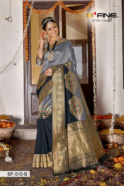 B Fine Saree Parampara BF-510-B Price - 2195
