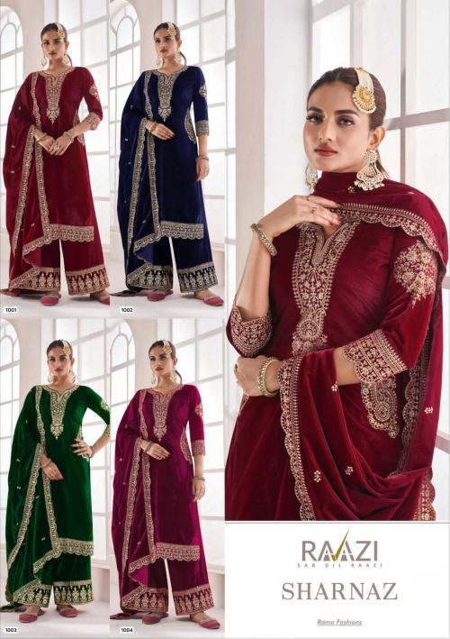 Rama Fashion Raazi Sharnaz 1001-1004 Price - 8580
