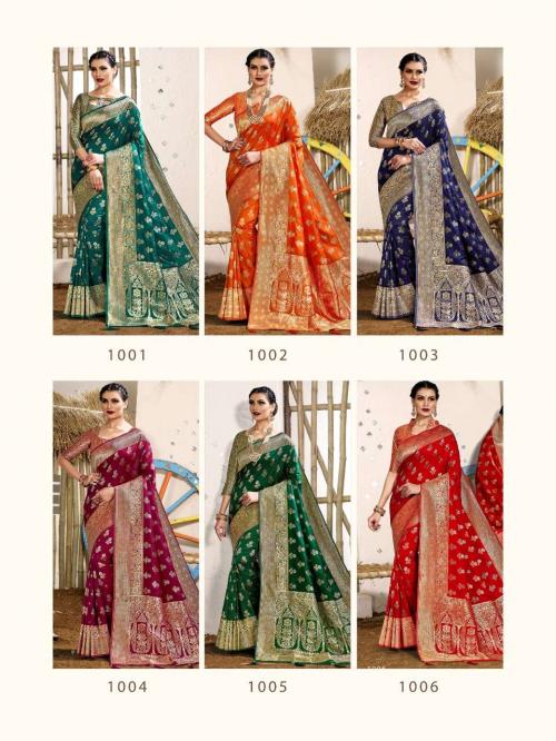 Neymar Designs Rajwadi Silk 1001-1006 Price - 10128