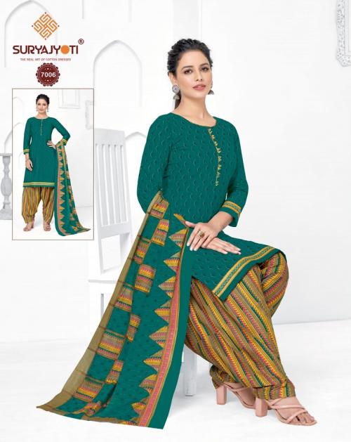 Suryajyoti Trendy Patiyala 7006 Price - 525