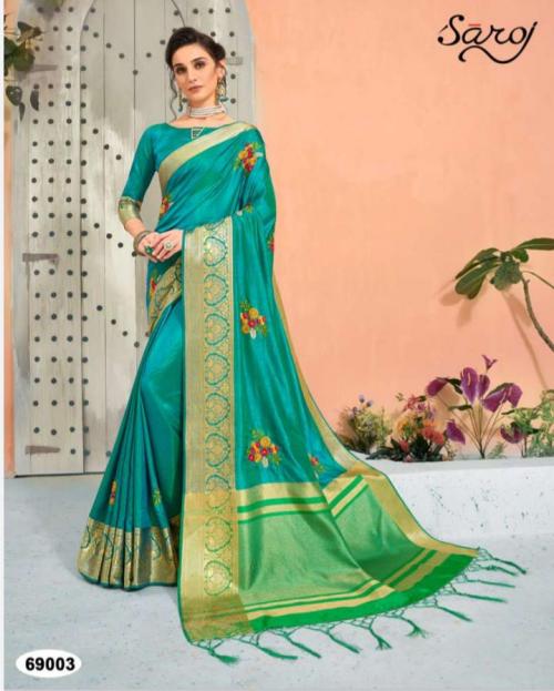 Saroj Saree Shamiyana Silk 69003 Price - 1445