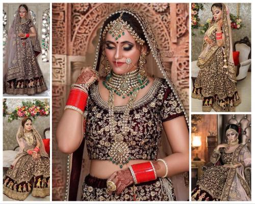 Bollywood Bridal Designer Lehenga DJ-134 Colors Price - 8598