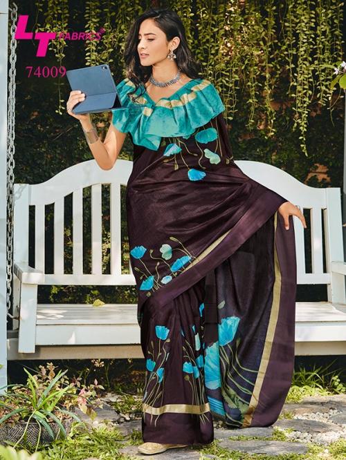 LT Fashions Kora Silk 74009 Price - 795