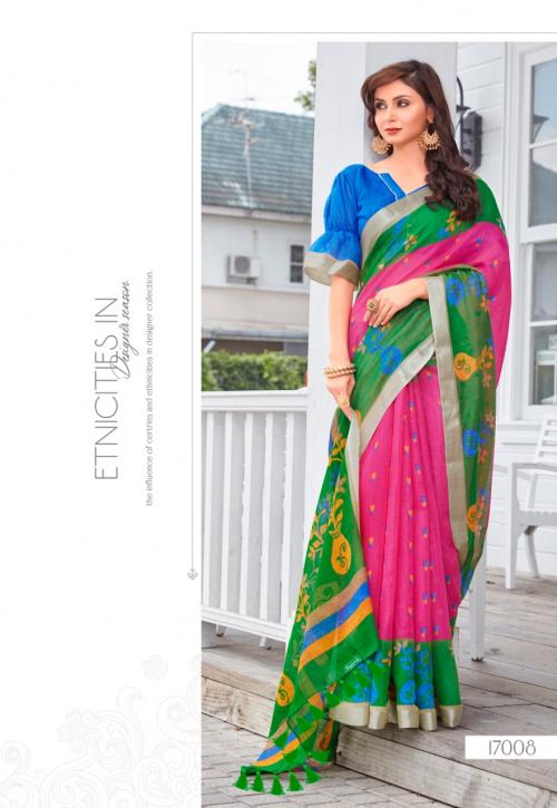 Sonia Silks Ikkat Pattu Part 17008 Price - 595