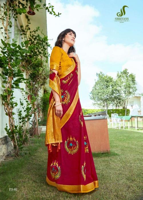 Shreyans Fashion Pryosa Silk P.S-03 Price - 585