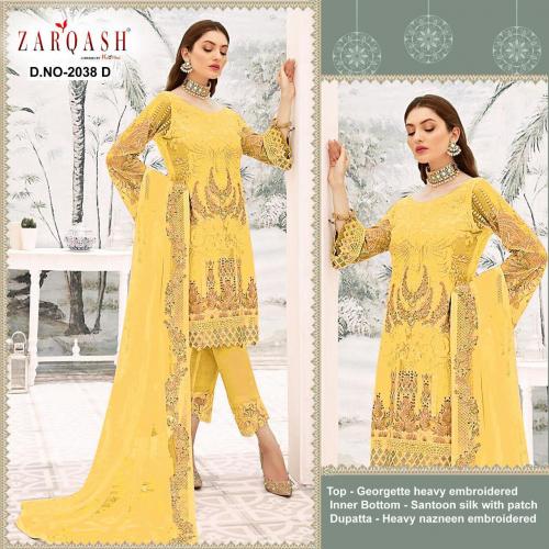 Khayyira Suits Zarqash Noor 2038-D Price - 1290