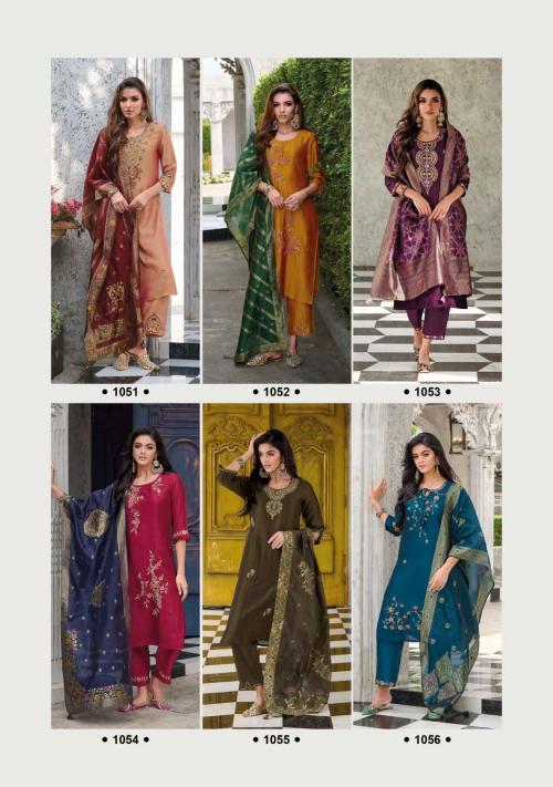 Lady Leela Maisha 1051-1056 Price - 6894