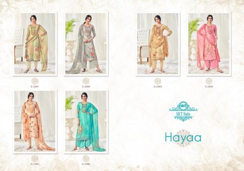 SKT Suits Hayaa 22001-22006 Price - 5130