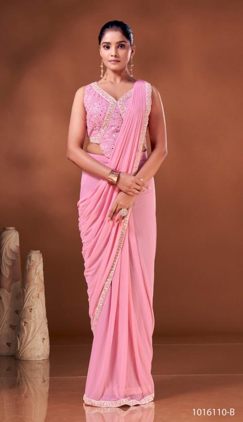 Aamoha Trendz Ready To Wear Designer Saree 1016110-B Price - 2745