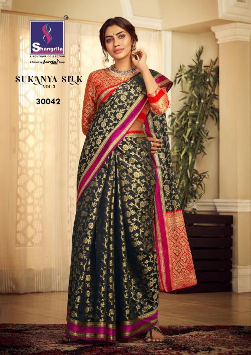 Shangrila Saree Sukanya Silk 30042 Price - 1195