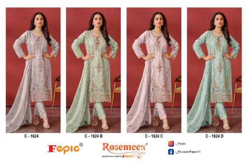 Fepic Rosemeen C-1624 Colors  Price - 5740