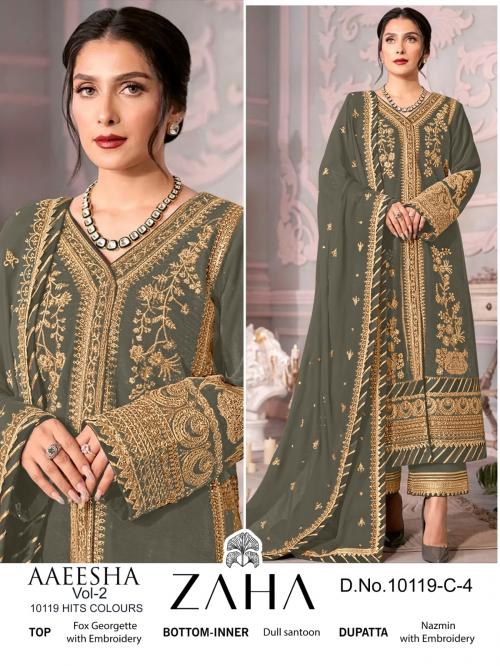 ZAHA AAEESHA-VOL-2 10119-C-4 Price - 1399