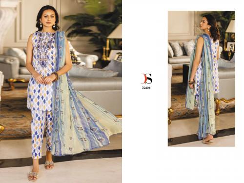 Deepsy Suit Maheruh 32206 Price - Chiffon Dup-700 , Cotton Dup-749