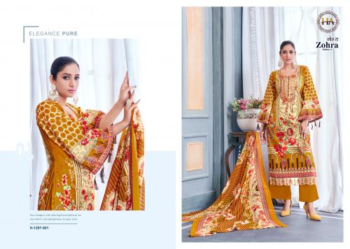 Harshit Fashion Zohra Edition 1297-001 Price - 645