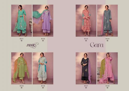 Kimora Fashion Heer Gara Vol-3 9111-9118 Price - 14400