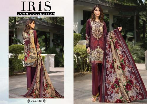 Iris Lawn Collection 1004 Price - 499