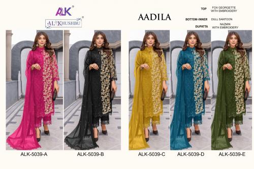 AL Khushbu Aadila Vol-1 5039 Colors Price - 6500