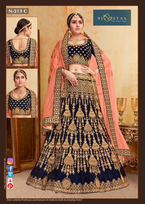 Mahotsav Nimayaa Shubh Vivah Designer Wedding Choli 213 C Price - 10645