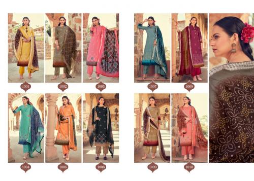 Aahana Bandhej 1001-1010 Price - 7990