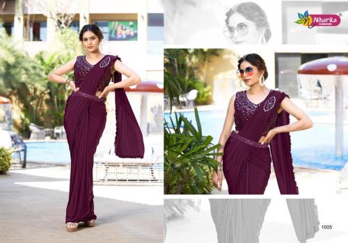 Niharika Fashion Ready To Wear Sarees 1001 Price - 2375