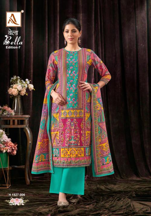 ALOK SUIT BELLA VOL-7 H-1527-006 Price - 741